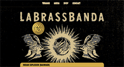 Desktop Screenshot of labrassbanda.com